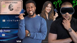 Credit Card Personalities, Rolex & Apple Vision Pro  Q&A!