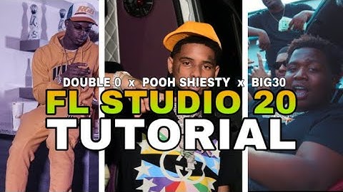 FL Studio 20: How To Make A Pooh Shiesty x Lil Double 0 x Big30 Type Beat (Fast & Easy TUTORIAL)