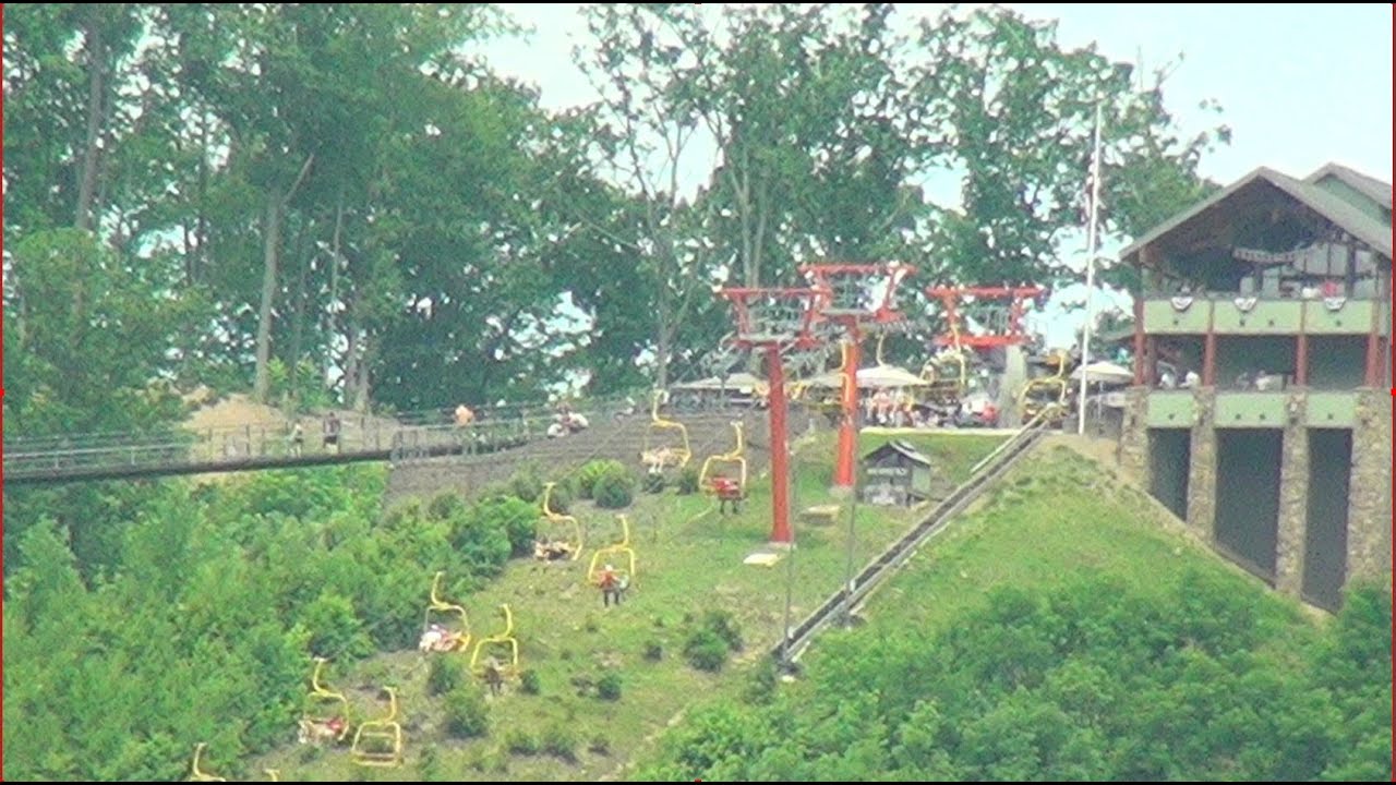Gatlinburg Tennessee Skylift & Skybridge front view live cam