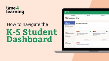 How to Navigate the Time4Learning Elementary K-5 Student Dashboard