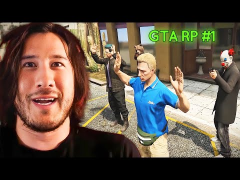 Markiplier Plays GTA RP | Twitch Stream #1