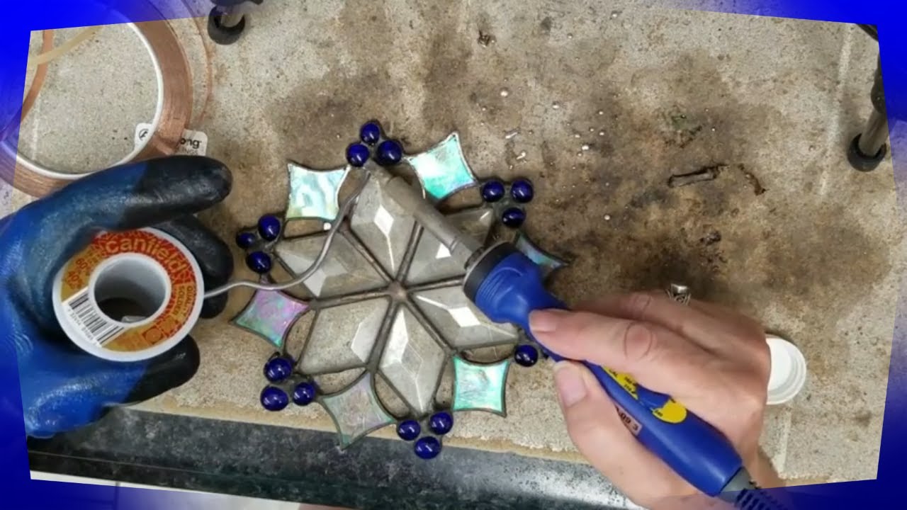 Repair a Stained Glass Suncatcher YouTube