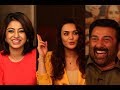 Sunny Deol and Preity Zinta on dhai kilo ka hath with Atika Farooqui | Interview |  Bhaiaji Superhit