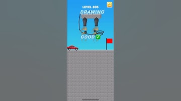 draw bridge puzzle game play level 835🚘#gaming #drawing #Shorts