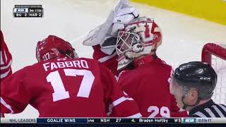 Boston University vs. Harvard - Beanpot Highlights - 02/05/2018