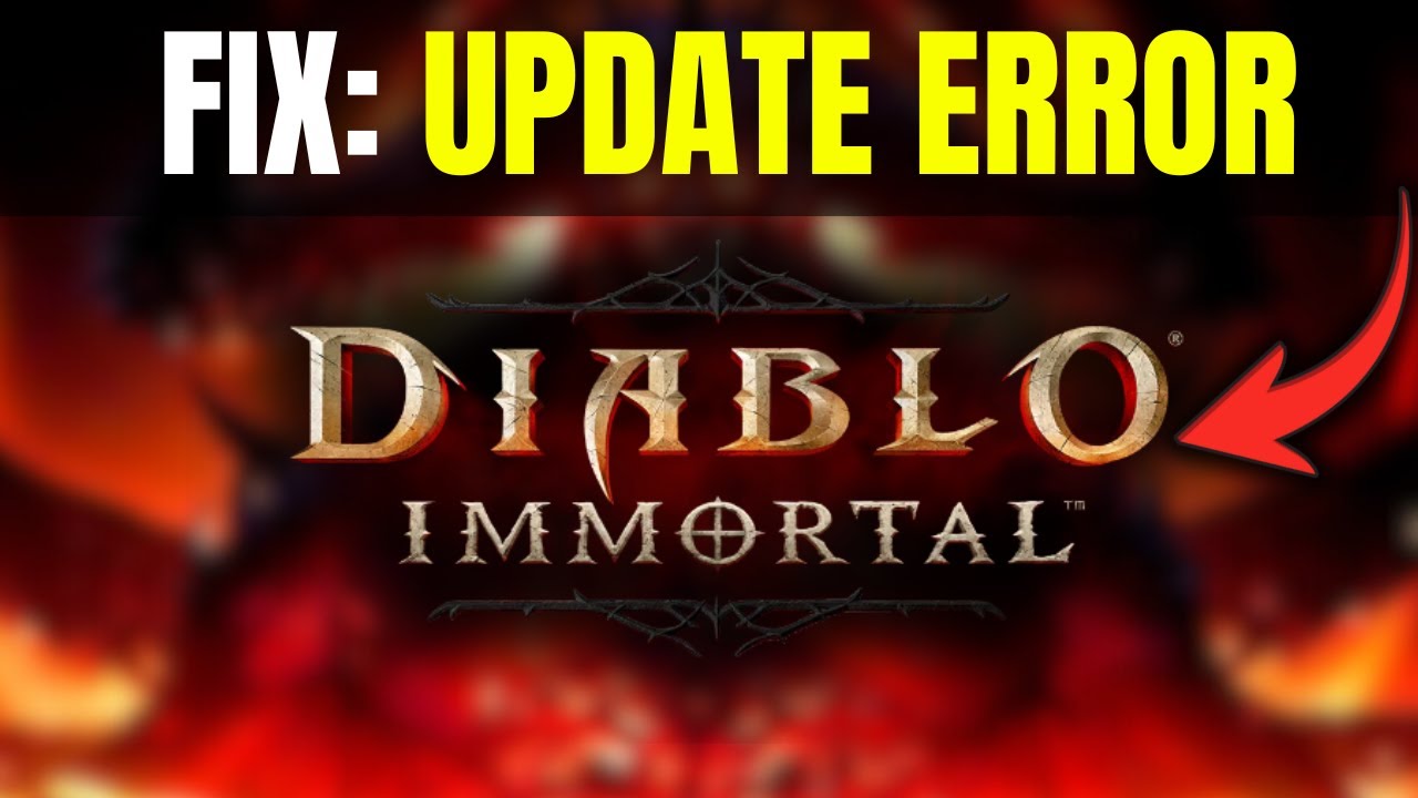 Diablo Immortal UPDATE ERROR 🚨 FIX Failed to Download New Patch & Update Loop (2026)