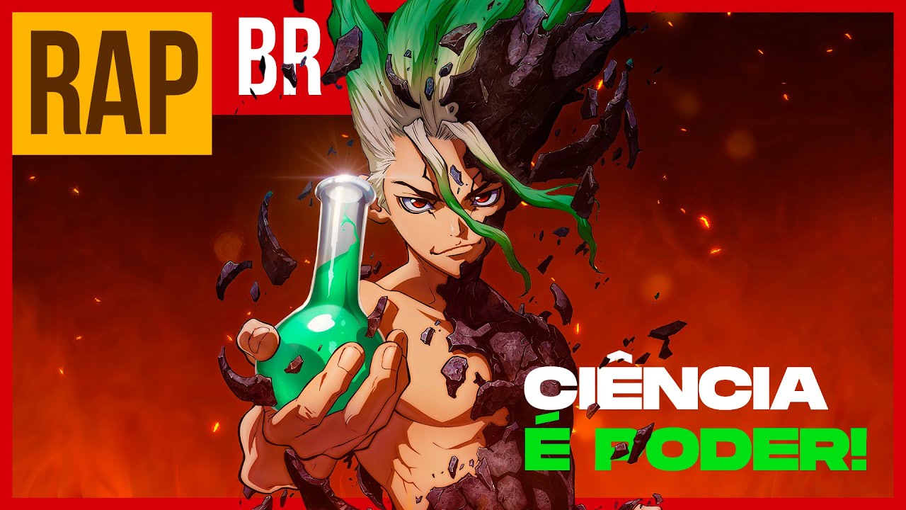 Rap do Senku (Dr. Stone) - CIÊNCIA É PODER | RAP DE OUTRO MUNDO