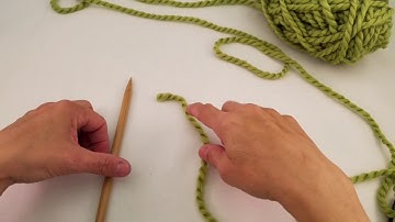 Backwards Loop/E-Wrap Cast On