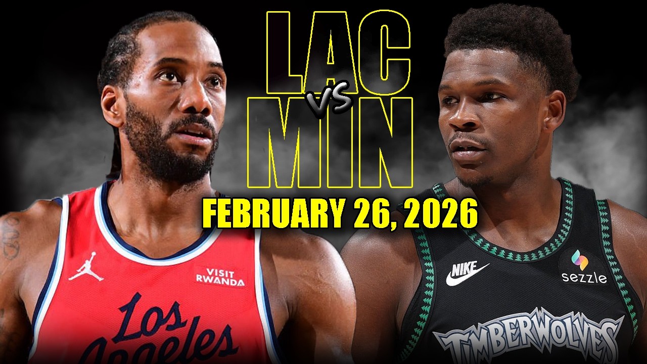 Minnesota Timberwolves vs Los Angeles Clippers Full Game Highlights – February 26, 2026 | NBA Season