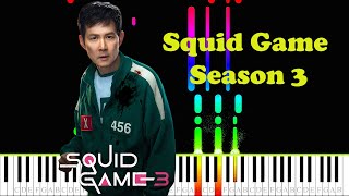 Squid Game Season 3 Ending Theme Piano