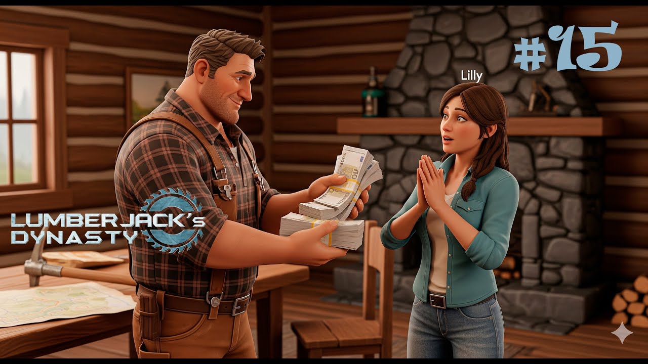 Lumberjack's Dynasty прохождение #15 - Долг Лили