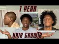 MY NATURAL HAIR GROWTH JOURNEY | 1 YEAR TRANSFORMATION!