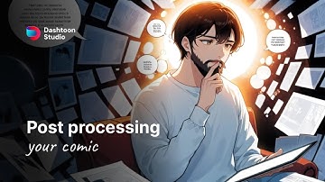 Post processing your comic - Frame shape, Speech bubbles, Gradient | Dashtoon Studio Introduction 12