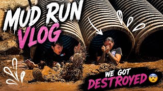 MUD RUN VLOG W MY BESTFRIEND