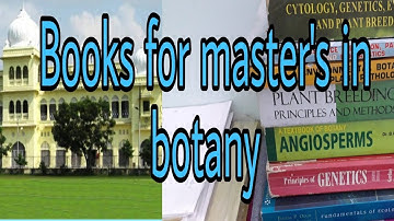 Books for master