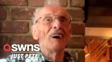 Elderly pub regular finds out his food has been paid for by strangers after going viral | SWNS