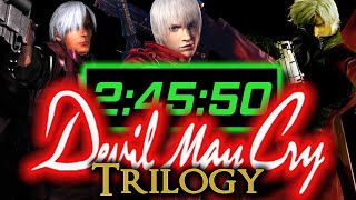 Devil May Cry 13 Trilogy Speedrun World Record in 2:45:50