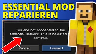 Minecraft Essential Mod Not Connecting to the Network – Solution 2026