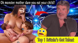 Sacred Riana Magician Fan Made SCARES The Judges with Half Man Half Horse, Britain's Got Talent 2024