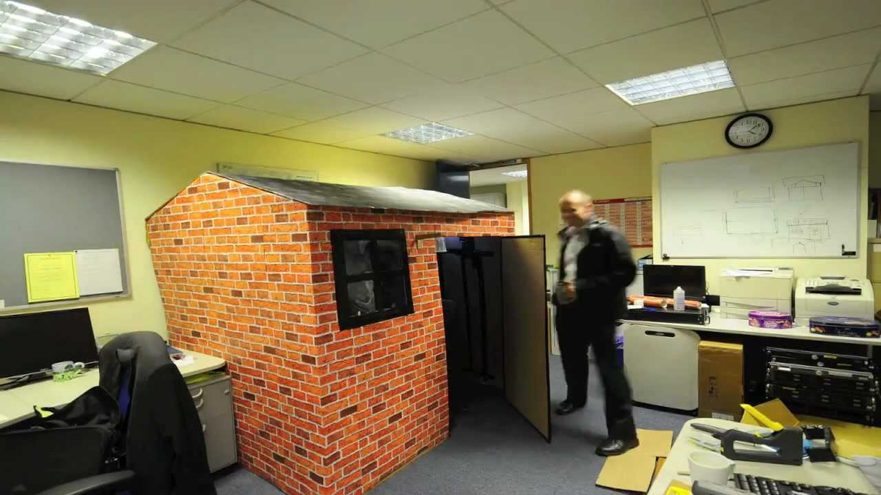 cardboard office cubicle youtube best office prank eddies cardboard house cardboard office cubicle youtube best office prank eddies cardboard house