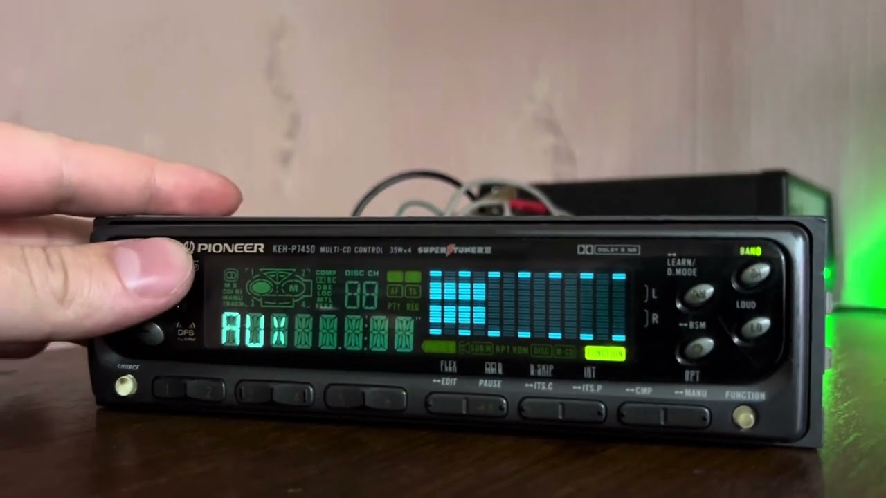 Pioneer KEH-P7450 Oldschool - YouTube