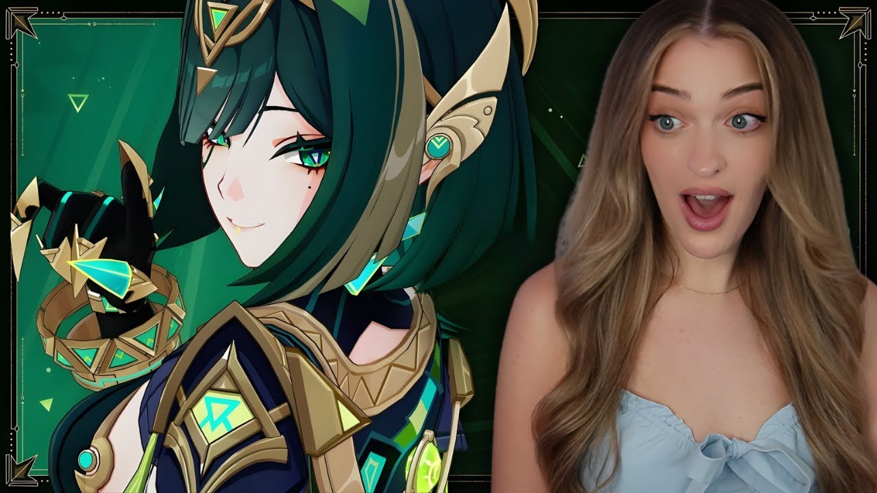 Трейлер персонажа — «Нефер: Тененосный Змей» РЕАКЦИЯ | Genshin Impact