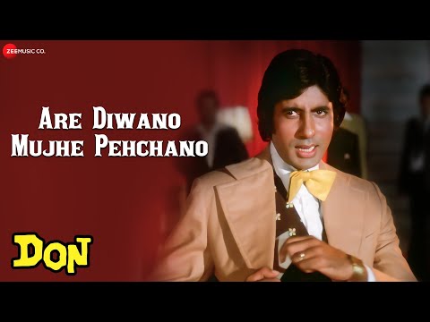 Are Diwano Mujhe Pehchano | Don | Amitabh Bachchan & Zeenat Aman | Kishore Kumar