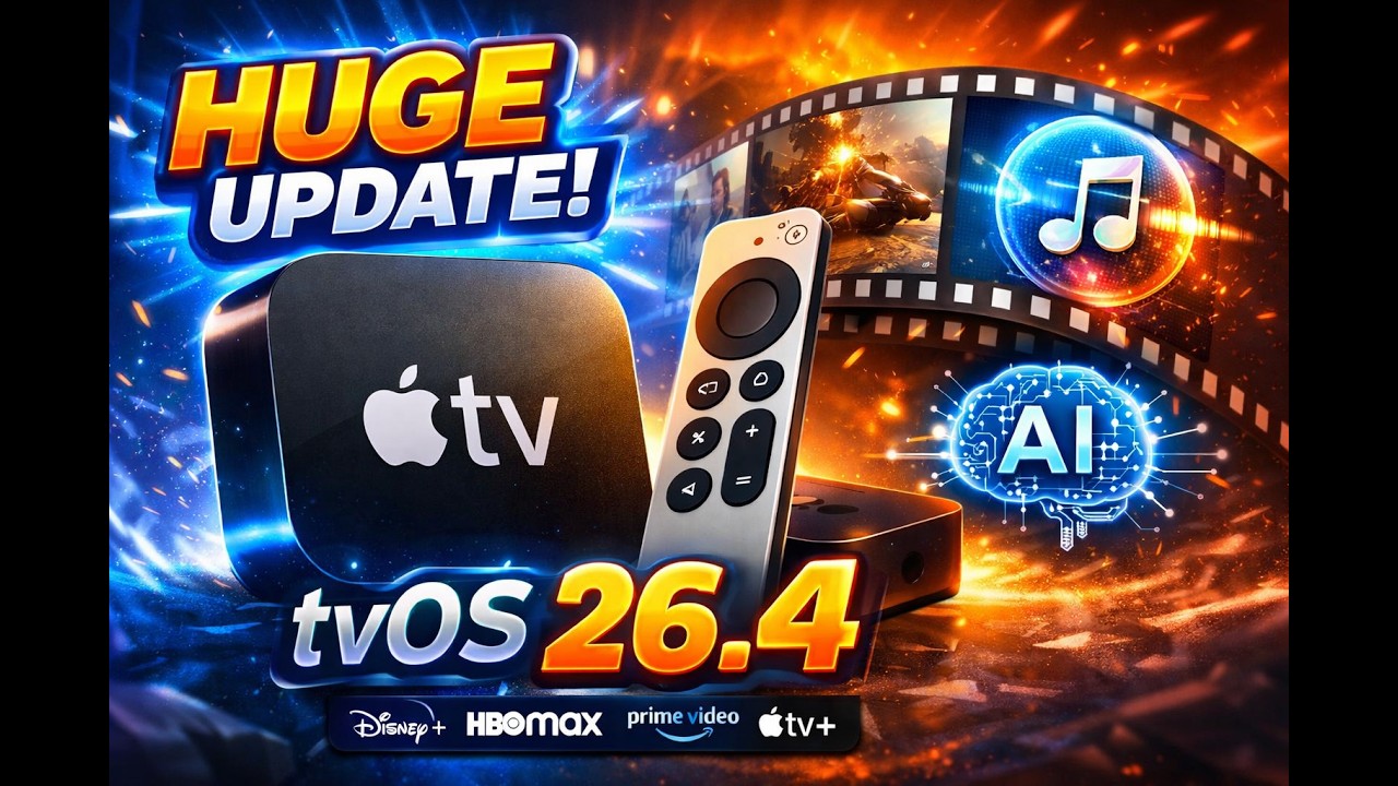 Apple TV 4K Upgrade You Can’t Ignore – tvOS 26.4 Highlights! - YouTube