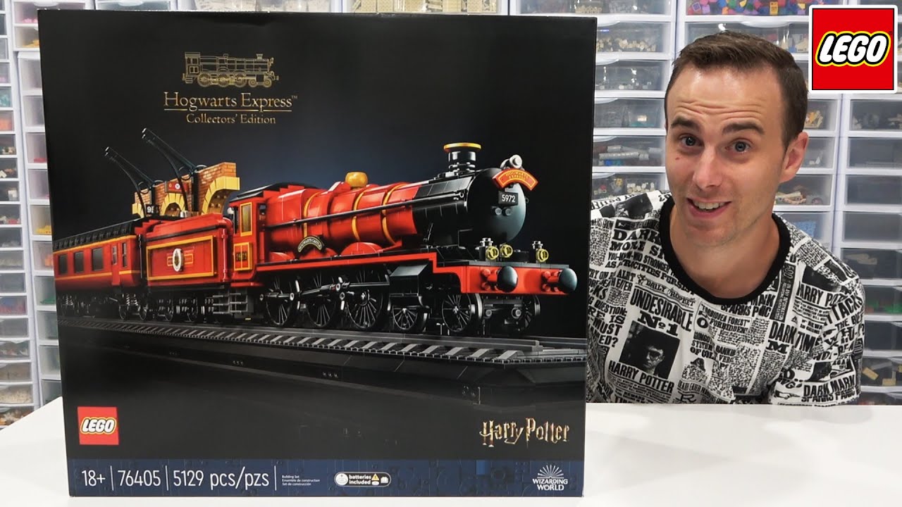 ハリー・ポッター　ホグワーツ・エクスプレス　コレクターズBOX 4K UHD LEGO Harry Potter Hogwarts Express Collectors' Edition Unboxing