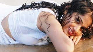 Madhavi Hot Sx Videos - Actress Madhavi Latha - Hot Poses with - Wet White Dress - YouTube