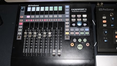 3 New Faderport 8/16 features added in Studio One 4.5.5