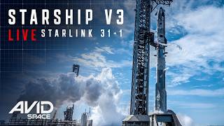 Information Watch Starship Starlink Group 31-1 Live - Commentary (Part 1) Update