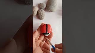 DIY #Paint on Stone ll ladybug 🐞 🐞  ll Stone art ideas