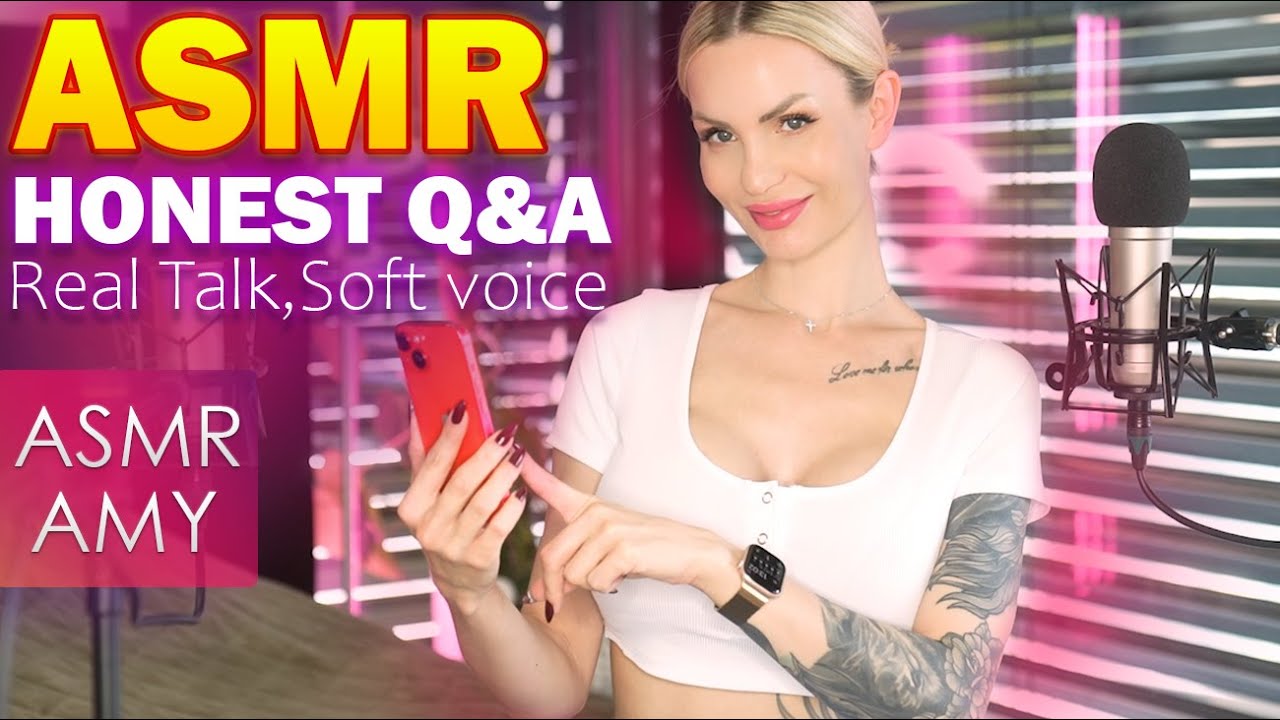 ASMR Whispered Q&A 💌 Honest Answers to Your Questions | Personal, Calming & Cozy | ASMR Amy