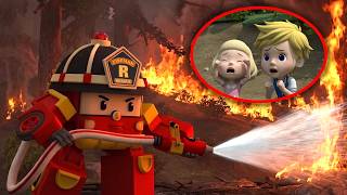 Attention À La Chaleurmeilleur Sécurité Incendie Avec Royreste Au Frais Cet Étérobocar Poli Télé