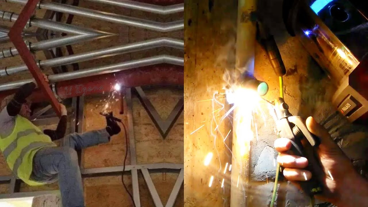 Эта Техника Сварки Вас Удивит! Врезка Под Давлением в Трубу Водопровода ...