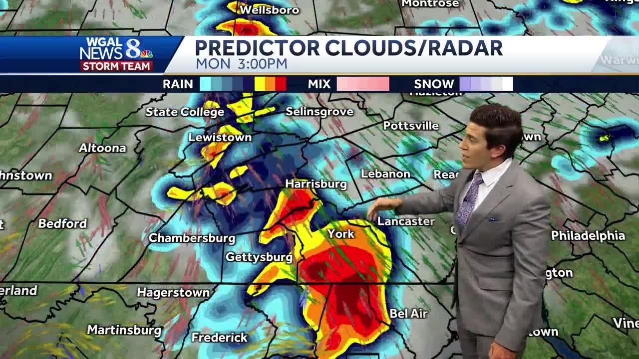 Storm chances on the rise into next week - YouTube