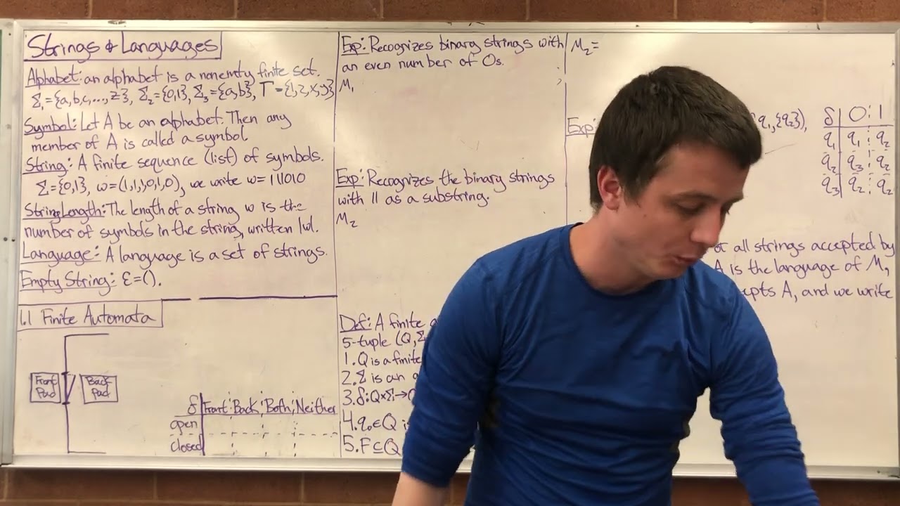 Lecture 4 (Computation Theory) Finite Automata