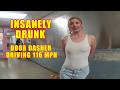 Extremely Drunk Door-Dasher Drives 116 MPH in a Kia