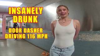 Extremely Drunk Door-Dasher Drives 116 MPH in a Kia
