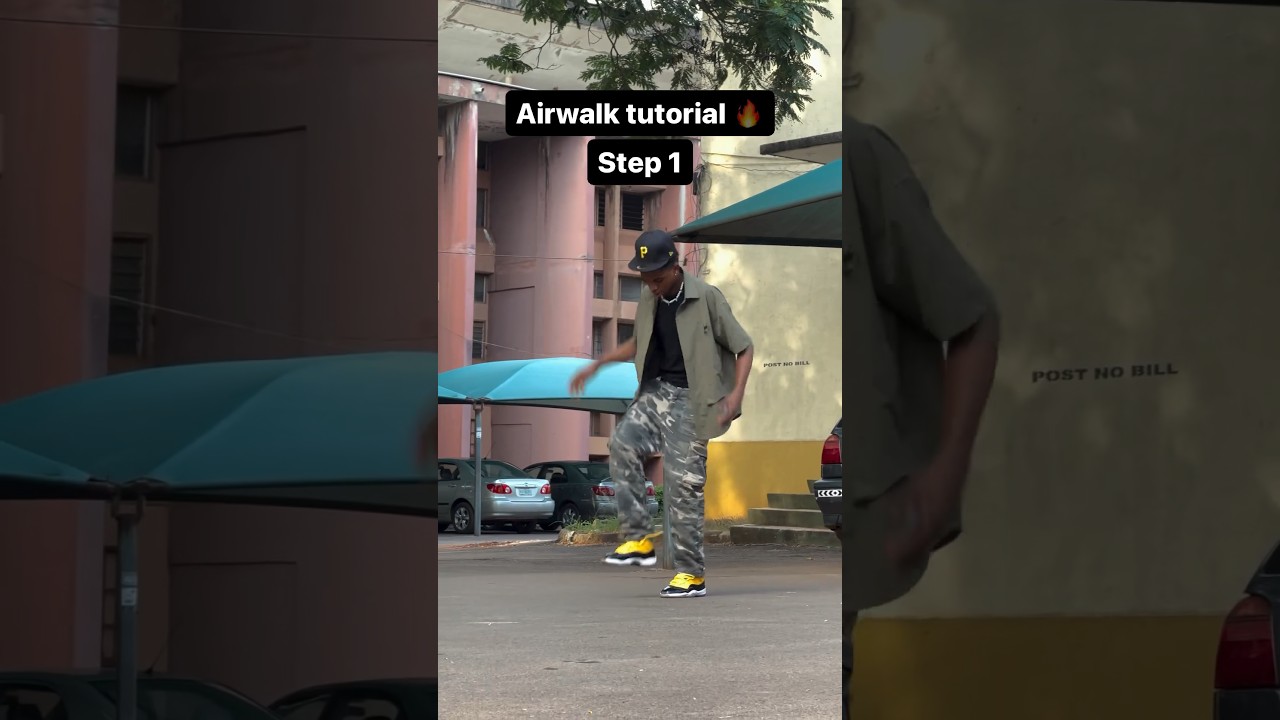Air walk tutorial 🔥 