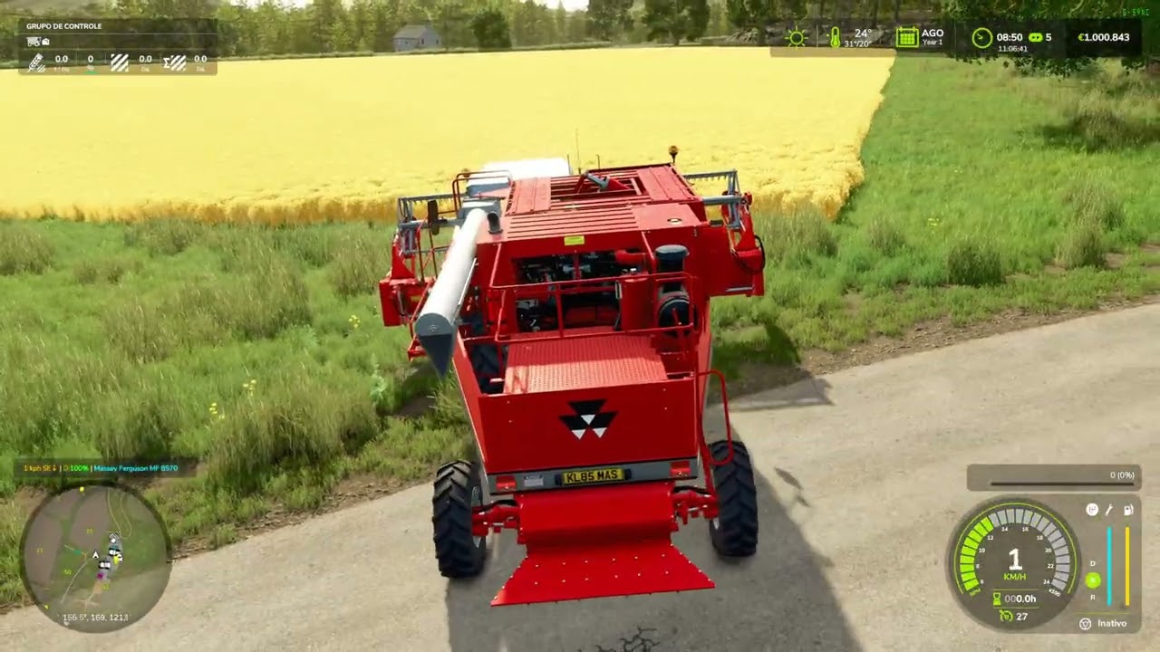 FS 25, Nova DLC Higllans Fishing, depois da colheita, vamos pescar um peixe pro almoço.