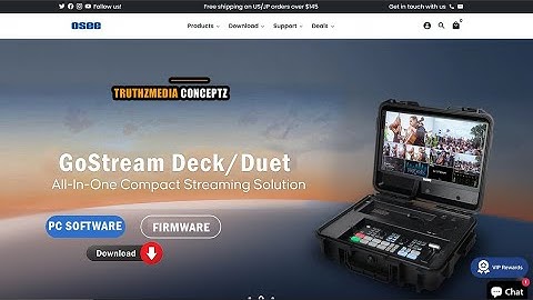 Osee Gostream Deck/Duet - PC Software and Firmware Download