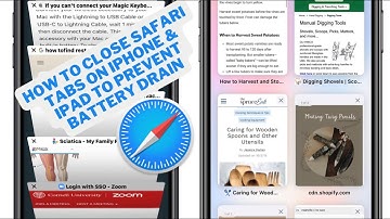 How To Close Safari Tabs on iPhone and iPad with IOS 15