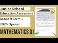 Junior School Assessment - Mathematics Q1 (Matatu Earning Problem)