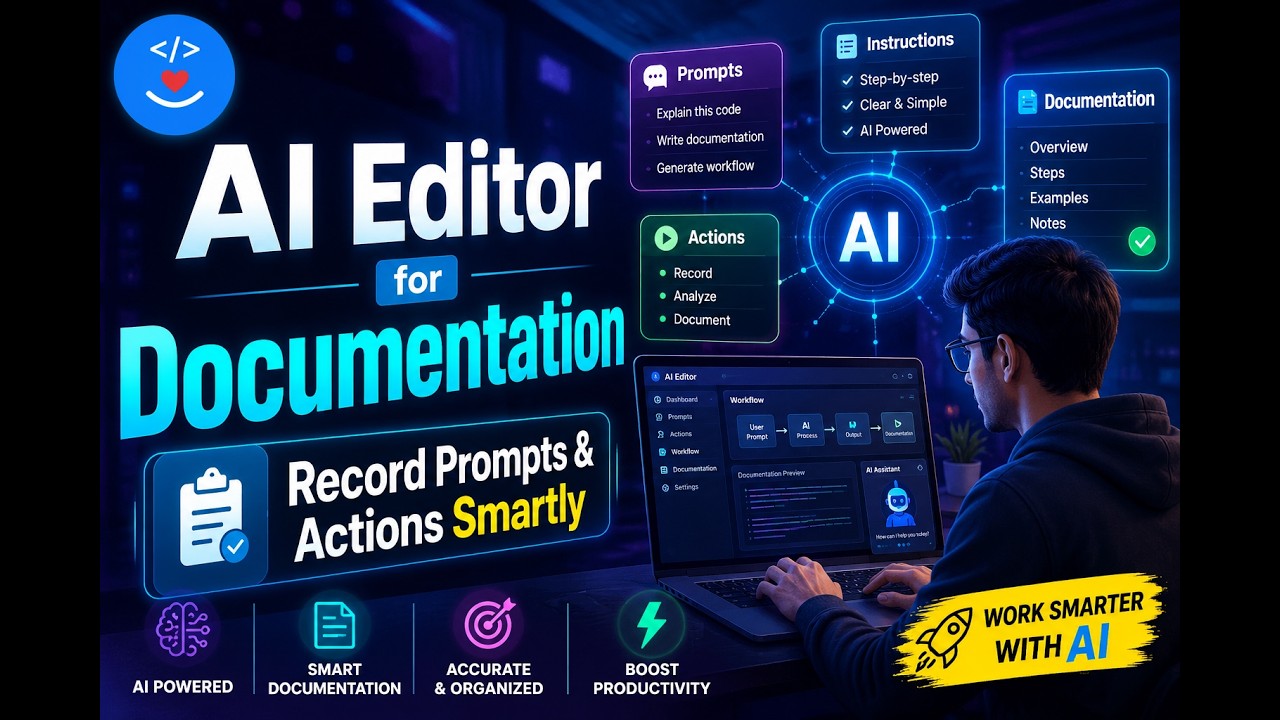 How to Use AI Editor for Smart Documentation Record Actions, Prompts ...
