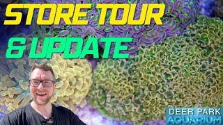 Deer Park Aquarium - Store Tour & Update!