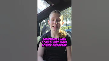 Sometimes I Wish I Could Just Disappear 