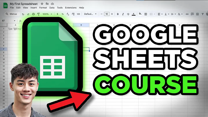 Google Sheets Tutorial for Beginners (Full Course)