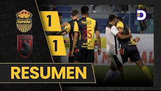 Real Espana 1 - 1 Independiente Matc ay 3 Liga Nacional